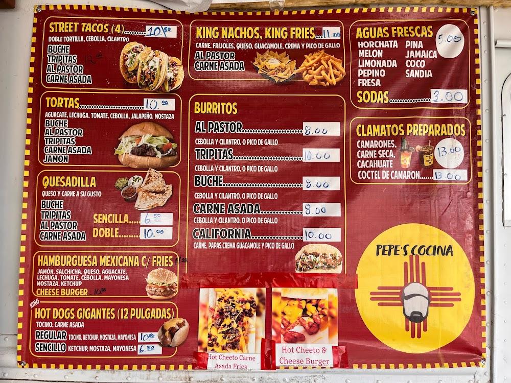 Pepe's Cocina Menu image 3